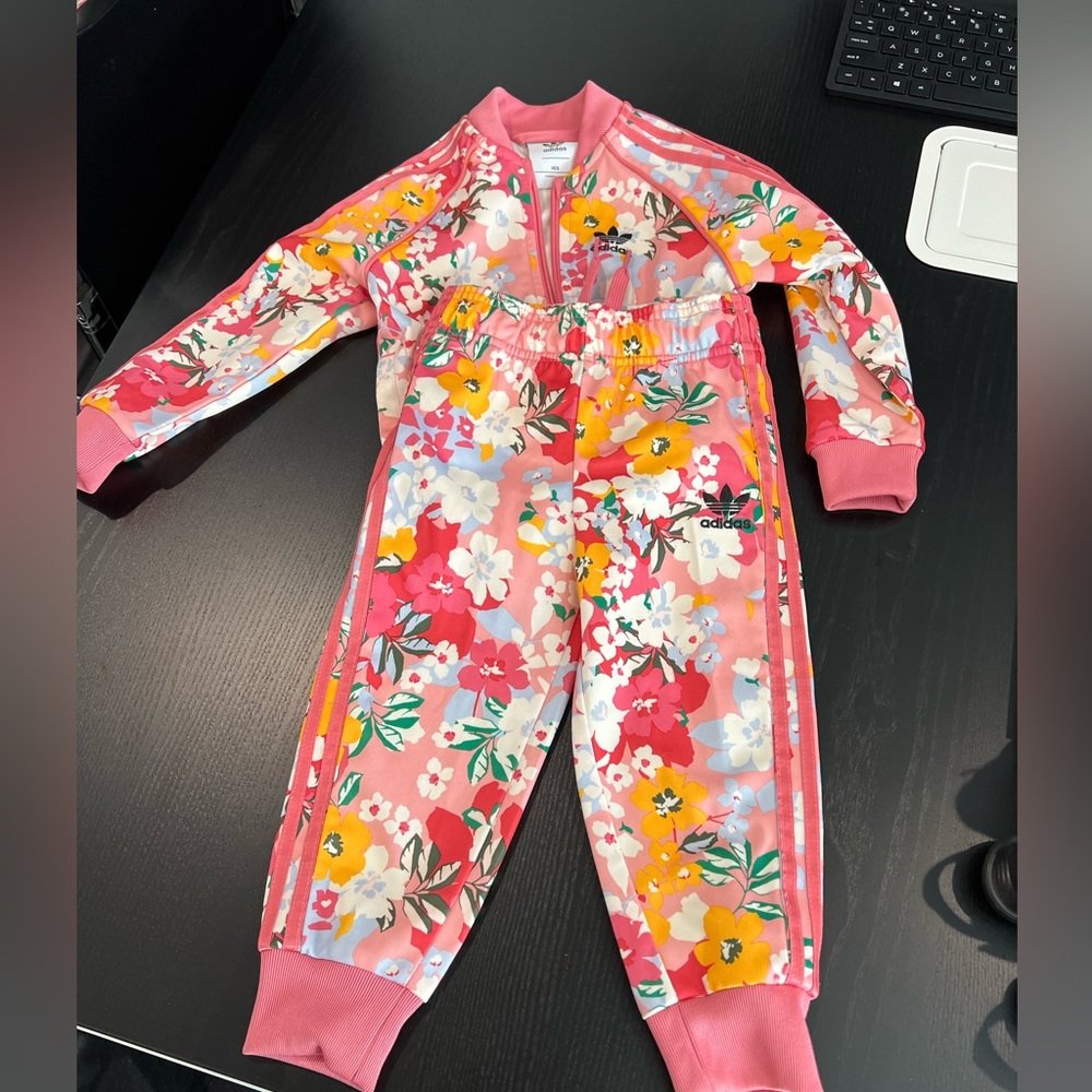 Adidas track suit!